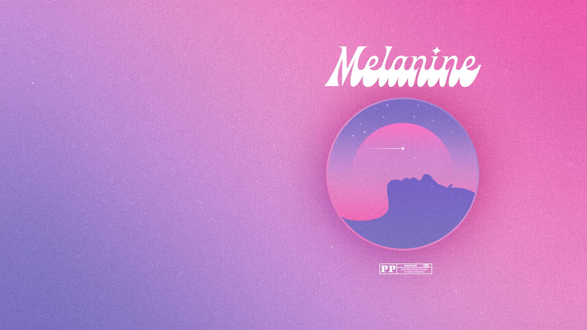Mélanine. Hosted by Purple Proposition.